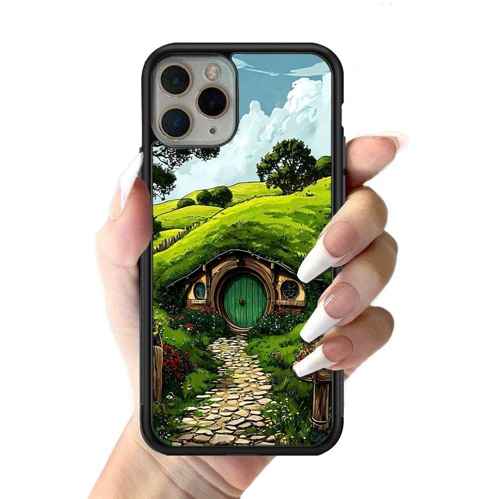 T-The L-Lords Of The R-Rings Phone Case Silicone PC+TPU For For iPhone  11 12 13 14 15 16 Plus Pro Max Cover