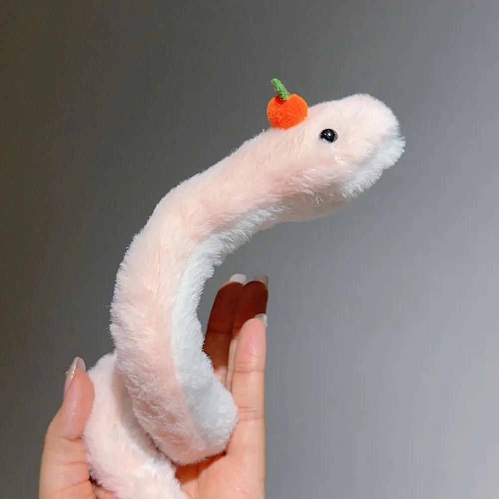 Plush Year Of The Snake Plush Toy Wrap Around Arm Soft Snake Stuffed Plush Doll Comfort Little Snake Snake Animal Doll Car Decor