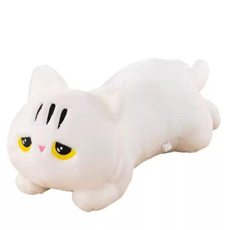 Large Long Cat Plush Hugging Pillow for Boys & Girls