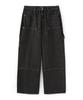 DNSR Brush Carpenter Denim Pants Black