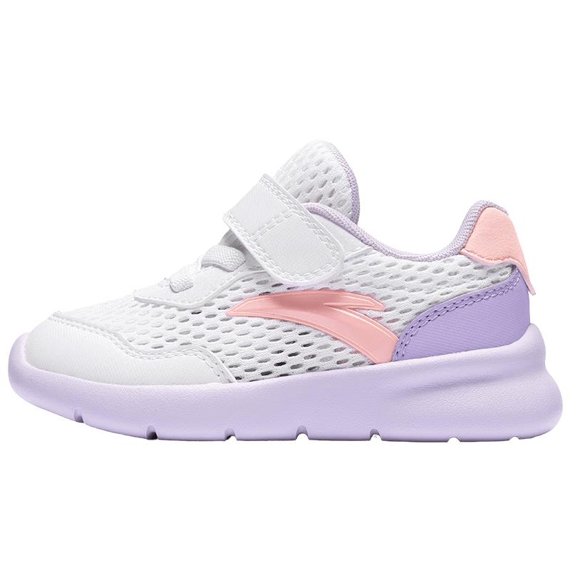 Anta Unisex Toddler Breathable Velcro Sports Shoes EU 25