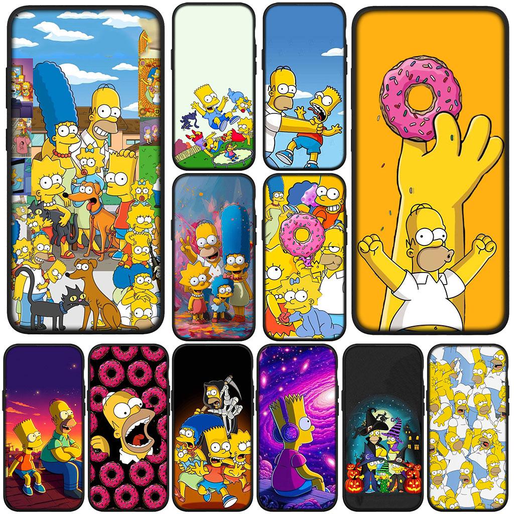 Cover per Telefono The S-Simpsons Comics Bart per Motorola Moto Edge 50 One 30 Fusion 40 neo Ultra Pro 20 Lite G50 G85 G84 E15 E14 Custodia