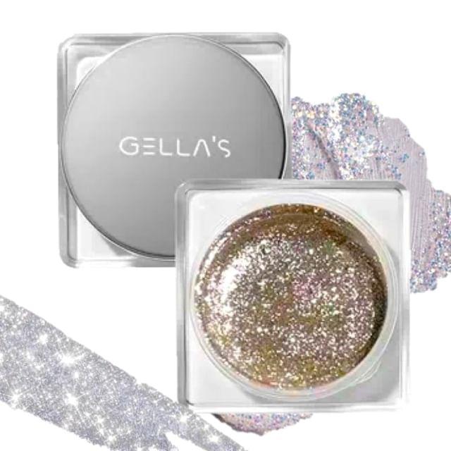 GELLA S - Glitter Gel Eyeshadow - 4 Colors #G03