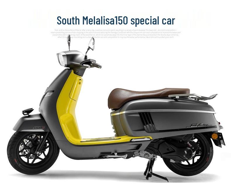 Melalisa150 Wasserdichte Seidenfußmatten für Southern Mona Lisa Scooter