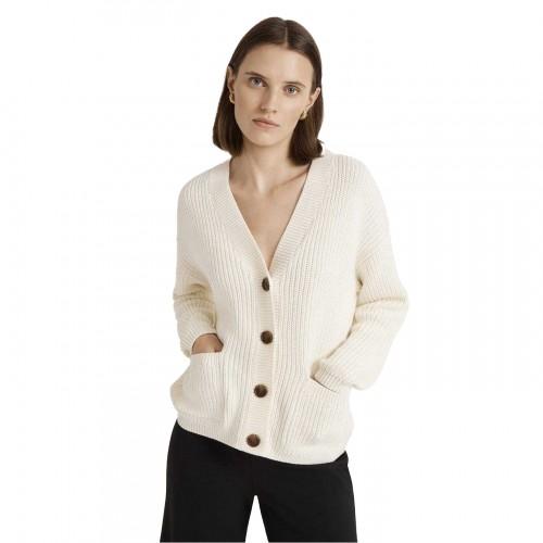 Finery Damen Estella V-Ausschnitt Langarm Strickjacke