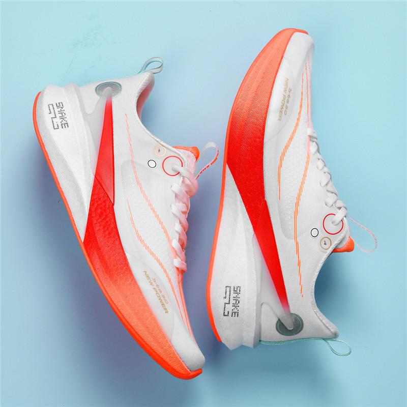 

New running shoes Marathon competitive middle school students physical education class physical examination long-distance running shoes shock-absorbin 44