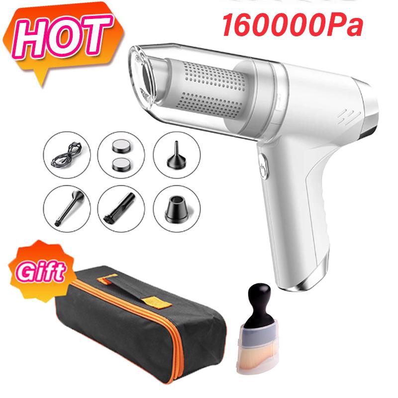 Car Vacuum Cleaner 3in1 Wireless Vacuum Cleaner Handheld Vacuum Pump For Home Portable Cordless Powerful Strong Suction