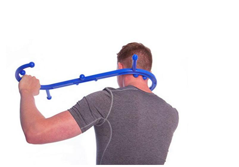 Portable Multi-Functional Massager Stick for Shoulder, Neck, and Back Self-Massage