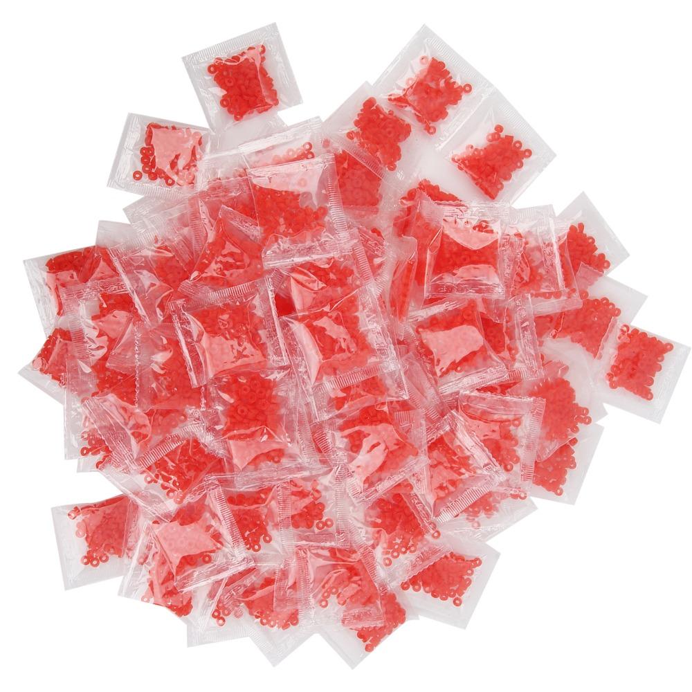 100 Bags Rubber Bait Bands Mini Bait Bait Bands Durable Pellet Bands  Carp Fishing