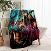 The Croods Theme Printed Blanket - Perfect for Couch, Bed, Travel & Outdoor Use | Machine Washable, Cozy & Durable.
