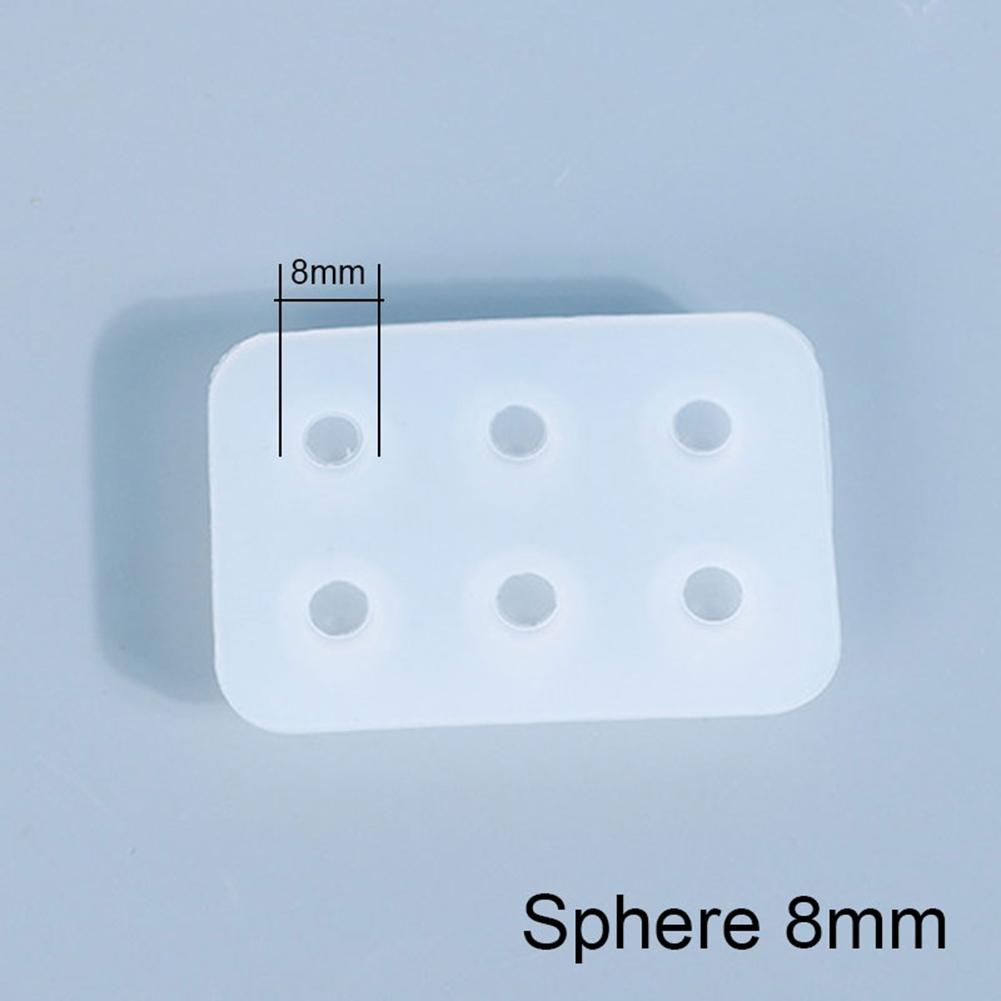 Earrings Bracelet Handmade DIY Silicone Cube Round Beads