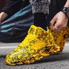 Men's Non-Slip Ultra Light Outdoor Sports Basketball Shoes Graffiti Men's Sports Shoes