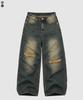 Beijiglabel Mild Balloon Wide-Washed Denim Pants 2 Color [Blbd_4016]