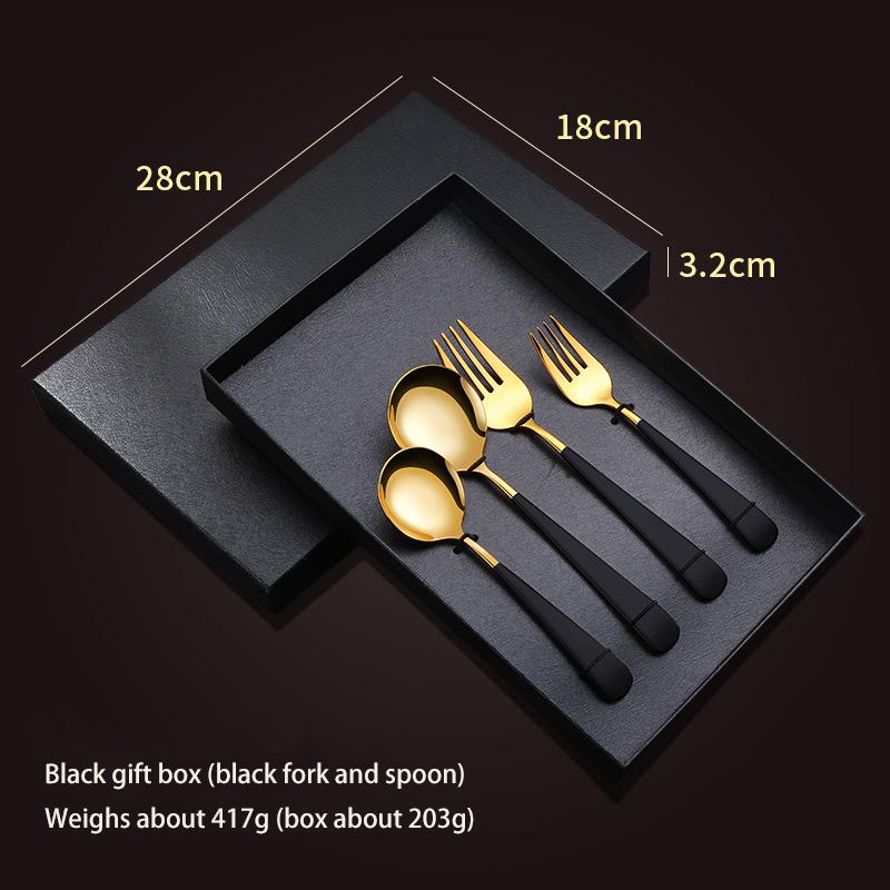 Portable Stainless Steel Fork Chopsticks Boxed Spoon Set Portable Cutlery T Portable Stainless Steel Fork Chopsticks Boxed Spoon Set Portable Cutlery T