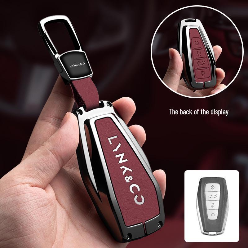 Ochranný kryt na klíč Lynk & Co 03: Vysoce kvalitní kreativní pánská skořepina a přezka (Model 2024)