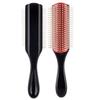 Hair Styling Brush 9 Row Hairbrush Salon Hairdressing Straight Curly Hair Comb Brush
