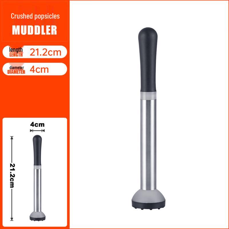 

Cocktail Ice Muddler and Lemon Crusher