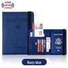 PU Leather Cross-Border Travel Passport Holder & Document Protector