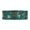Christmas Grosgrain Ribbon Printing Gift Wrapping Wedding Decoration Hair Bow DIY Christmas Tree Garland Bowknot Craft Ribbon