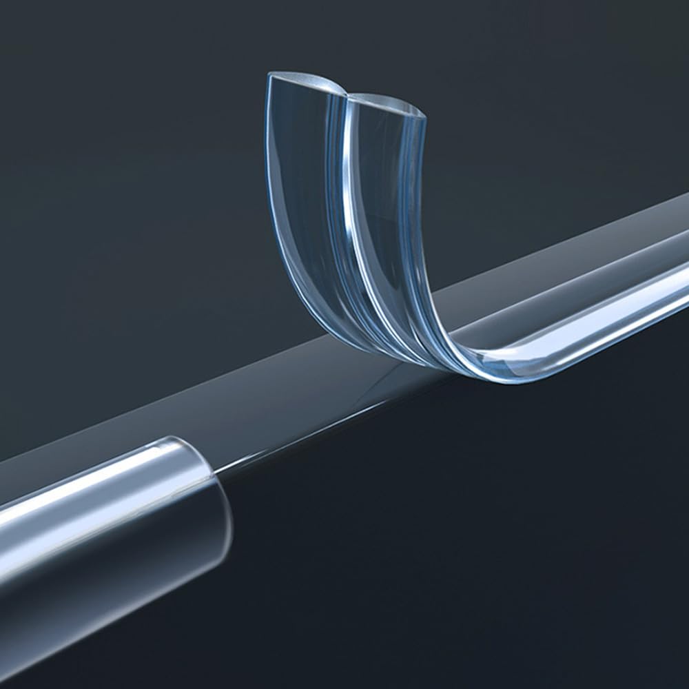 Transparent edge protector, Width 0.8 x 13.8 ft (20 x 6 m), Thickness 0.18 length 6m