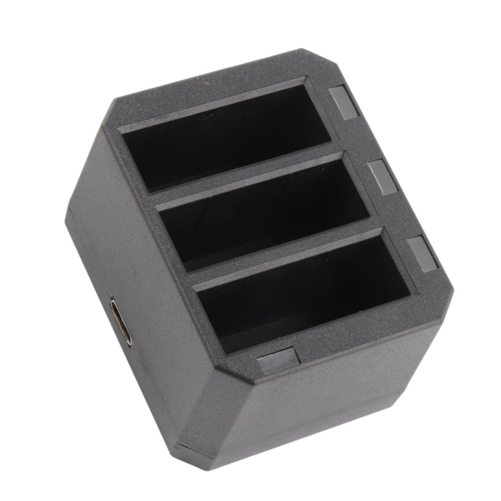 3 Slot Battery Holder Carry Fast Charging MultiFunction Charger Case Fit for OSMO ACTION
