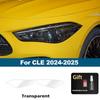 For Mercedes Benz CLA/CLE/CLS TPU Car Headlight Protective Film Smoke Black Gloss Pre-Cut PPF Anti-Scratch Vinyl Wrap Cover Kit