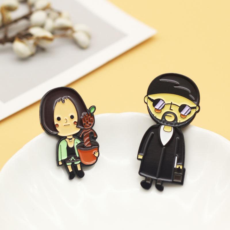 Cute Duck Anime Enamel Pins Funny Book Coffee Metal Brooches Collect Lapel Badges Men Women Fashion Backpack Decoration Gift C4G