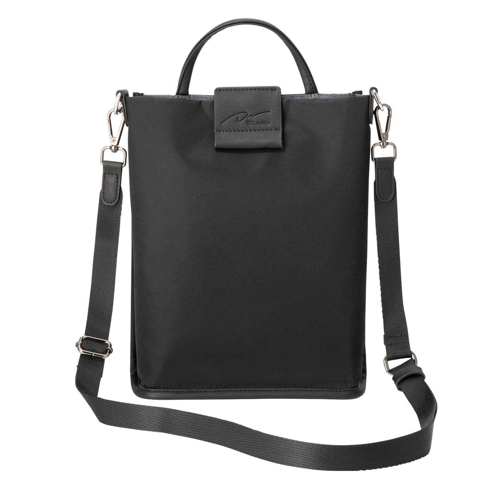 Женская сумка через плечо Double & Day Night, Клатч, Сумка для смартфона на плечо, Легкая, Маленькая, Suqqu 15181 Черная