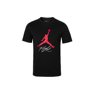Air Flight Basketball Short Sleeve Tee Men Tops Black AO0665-010
