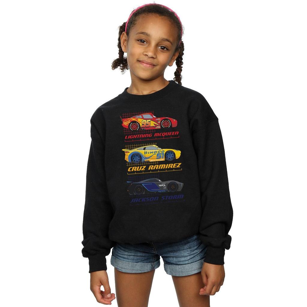 Disney Bluza dziewczęca Cars Racer Profile