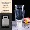 Transparent Disposable Drink Bag with Handle for Single or Double Cups
