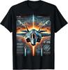 F-35 Lightning II Fighter Jet Aviation Graphic Tee for Enthusiasts