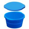Silicone Large Ice Grid Mould Reusable Ice Cube Box Durable Ice Block Mold