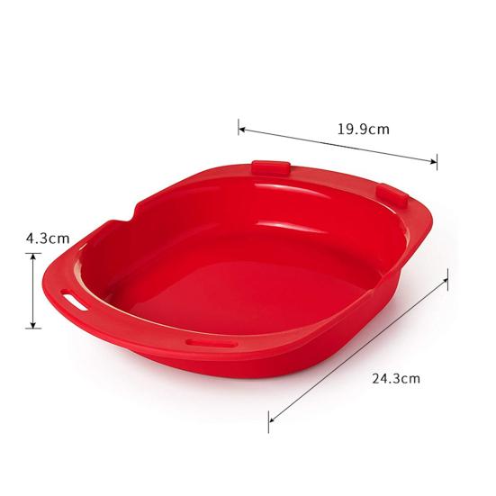 Omelett-Maker Langlebig Umweltfreundlich Silikon Omelett-Werkzeug Mikrowellenherd zum Kochen