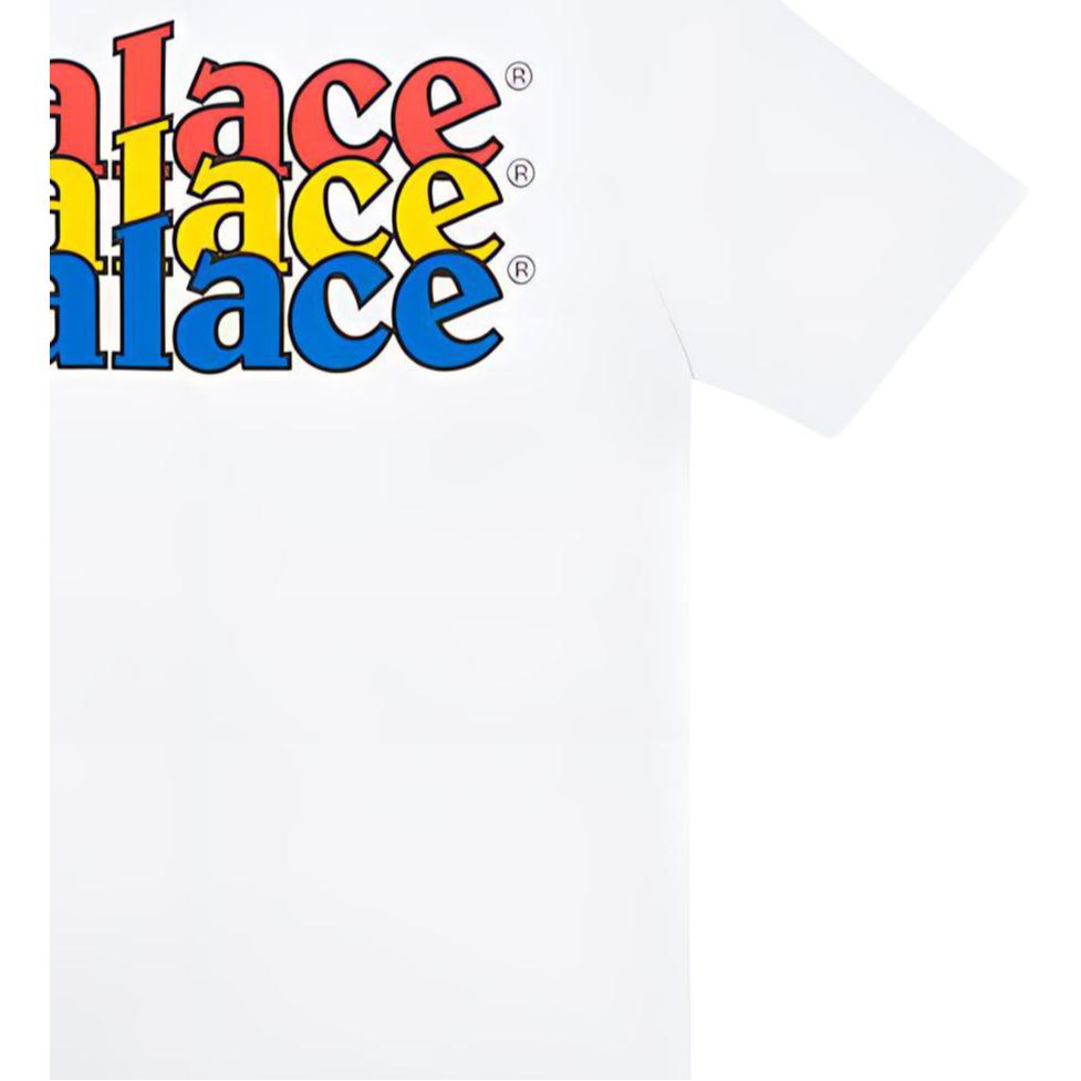 Palace Quality T-Shirt White Unisex Tops P23TS136