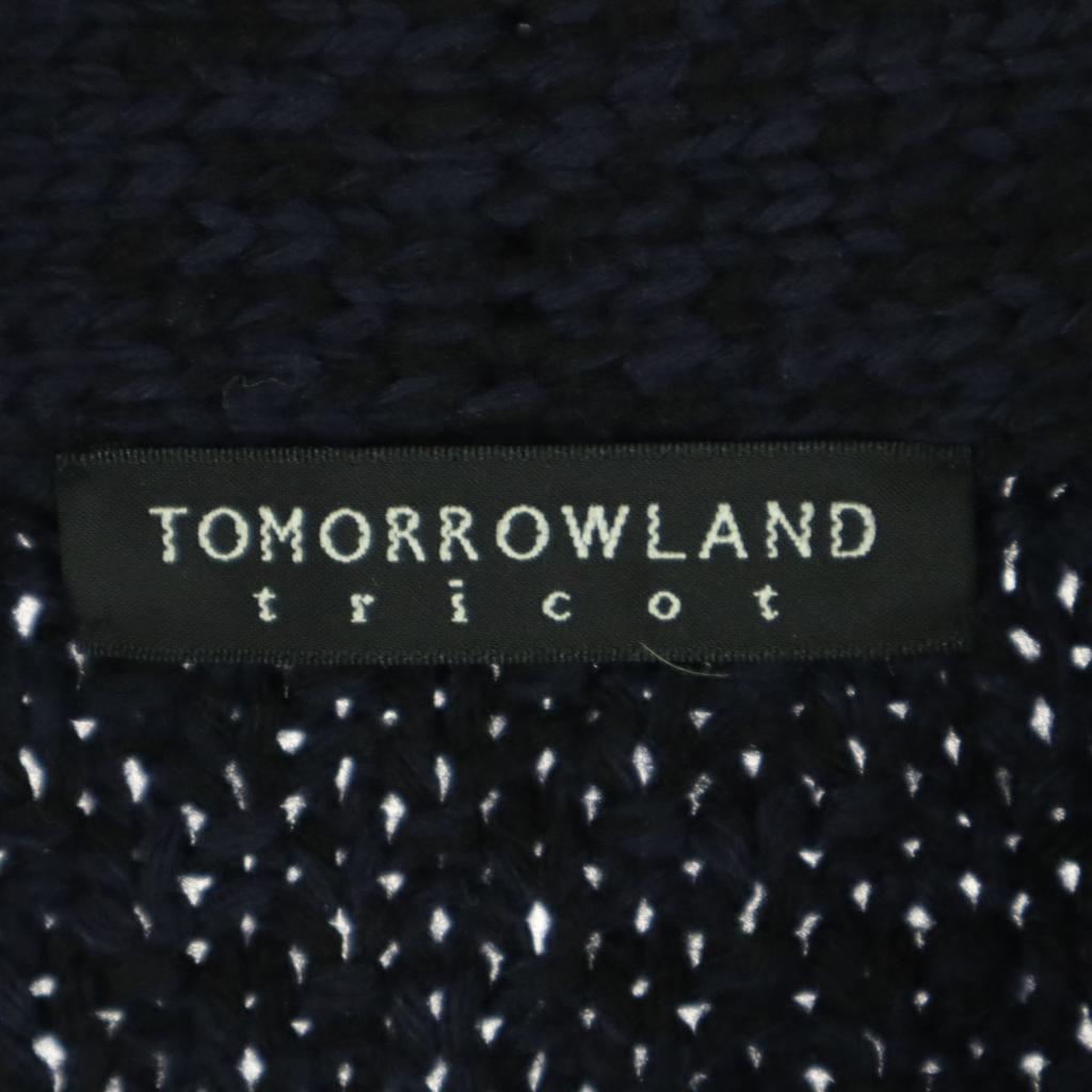 TOMORROWLAND cashmere blend Long sleeve Shawl collar knit cardigan L Navy Men's Used