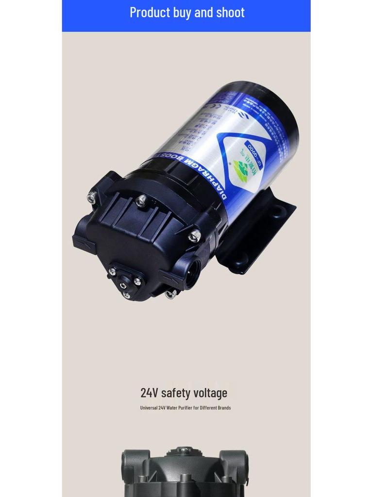 Bo Fan Electric Booster 75G Self-Priming Pump for 50G Water Purifier & 400G Direct Drinking Machine with 300G Household Motor