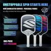 Enhanced Painted Thermoformed Foam Core Pickleball Paddle Same Style As Selkirk Competition Grade Carbon Fiber Tournament Racket