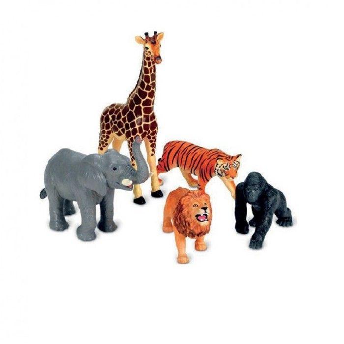 Jouets éducatifs - learning resources - jumbo jungle animals - multicolore - à partir de 2 ans - intérieur