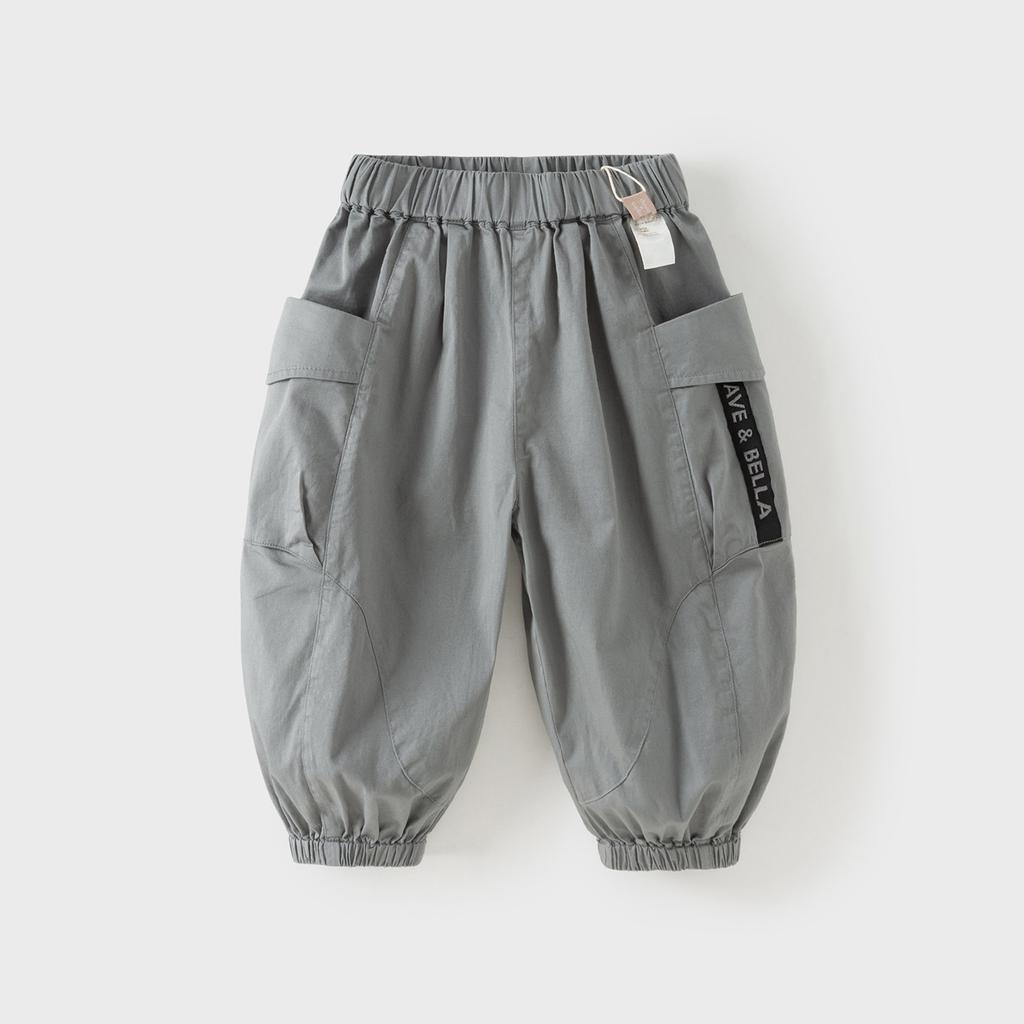David Bella Children's Pants Spring New Boys' Outdoor Work Pants Baby Casual Leg Tights