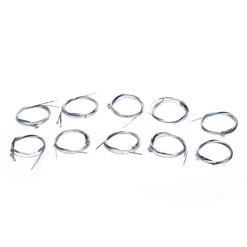 Set di 10 Set di Corde per Violino Nucleo in Acciaio E A D G Parti di Ricambio Accessori per Violino