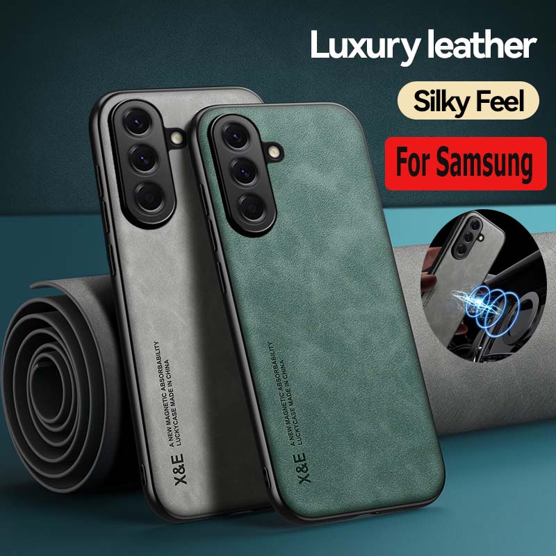Shockproof Case for Samsung Galaxy A37 A57 A07 A17 A26 A06 A35 A56 A16 A35 A55 Protective Cover Magnetic Phone Coque Fundas Capa