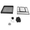 Dog Exercise Pen Iron Space Saving Minimalist Dog Exercise Fence for Indoor and Outdoor