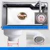 European Style Steel Sink Drain Bathroom Kitchens Corrosion Resistant Retro Designs Easy Installation for Household