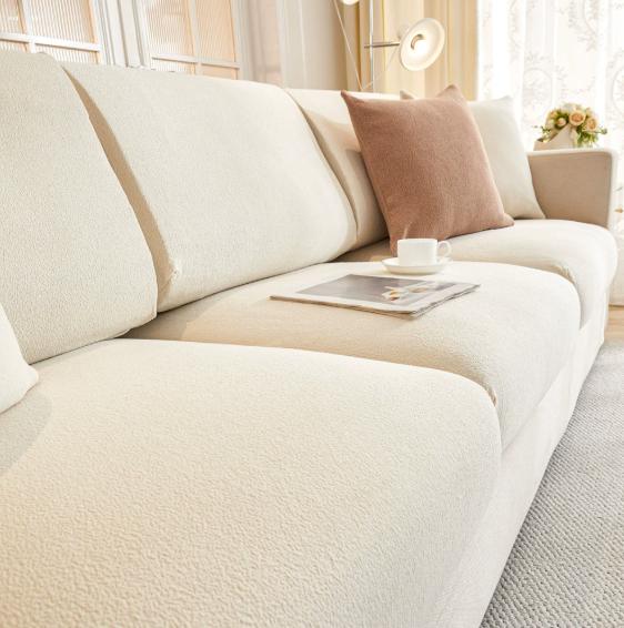 

Elastic Stretch Sofa Cover Waterproof 1/2/3/4 Seater Adjustable Strap Non-Slip Slipcovers for Sectional Recliner Living Room sofa back covers