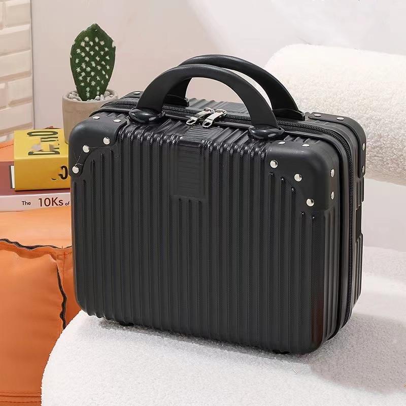 Mini Handbag 14" Makeup Case: Small Suitcase-Style Storage & Gift Box