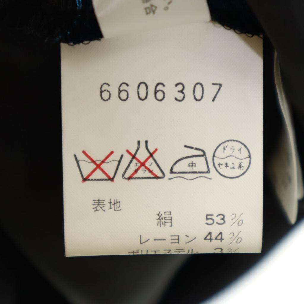 GIVENCHY Made in Japan Silk Blend Border Pattern No color Jacket Women Used