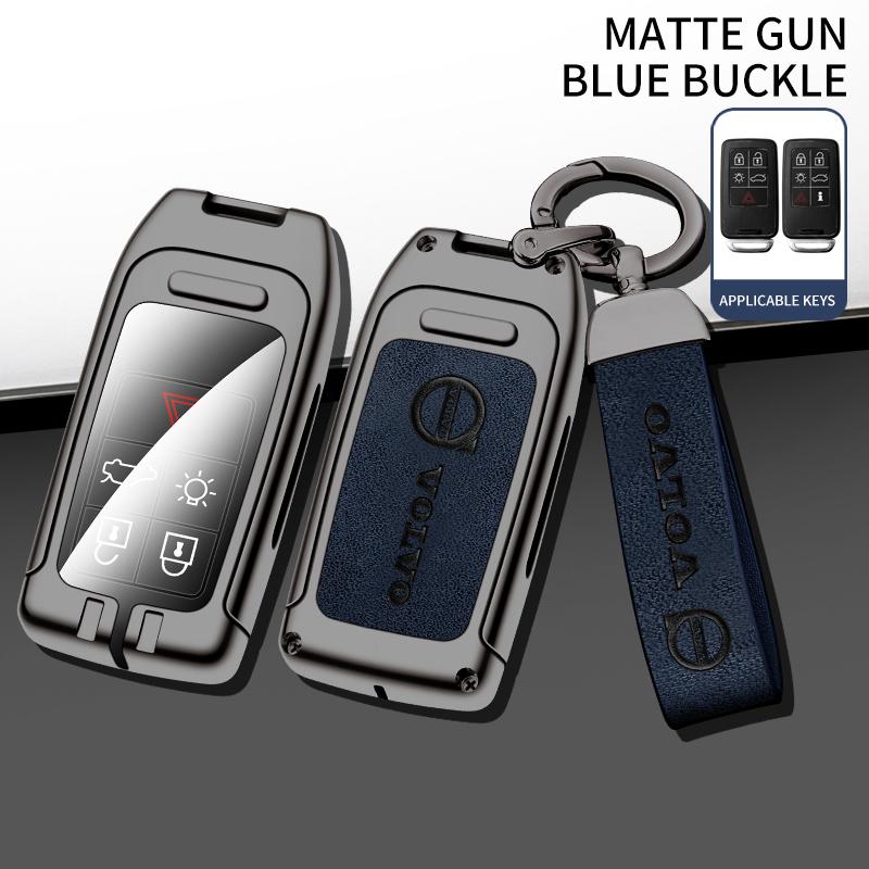 

Zinc Alloy Car Remote Key Cover Case Holder Key Bag Shell For Volvo S60 S80 V60 XC60 XC70 S60L S80L V40 XC90 Auto Accessories