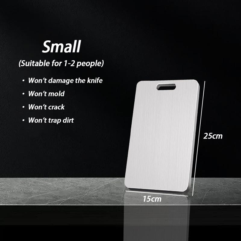 Stainless Steel Cutting Boards For Kitchen Food Thickened Double Sided Cutting Boards