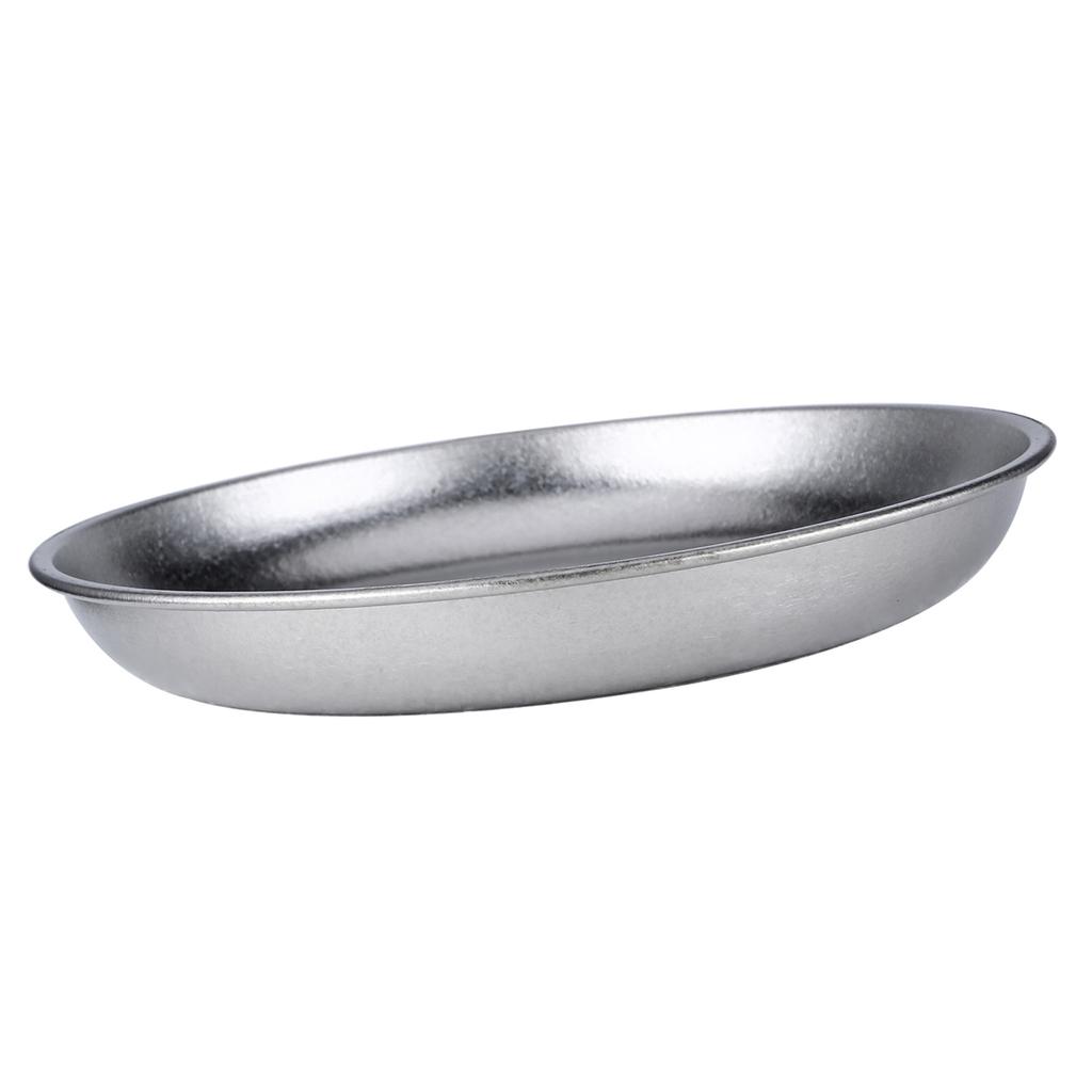 Portable Titanium Camping Plate Pure Ti Salad Plate Durable Lightweight 800ml Capacity Outdoor BBQ Plate Picnics Plate